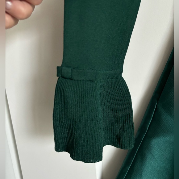 Ted Baker London Knitted Frill Full Skirt Dress - Picture 10 of 12